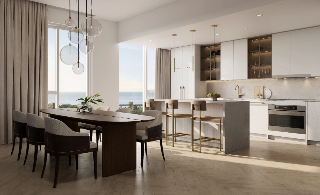 PREMIUM SUITE – KITCHEN AND DINING SPACE